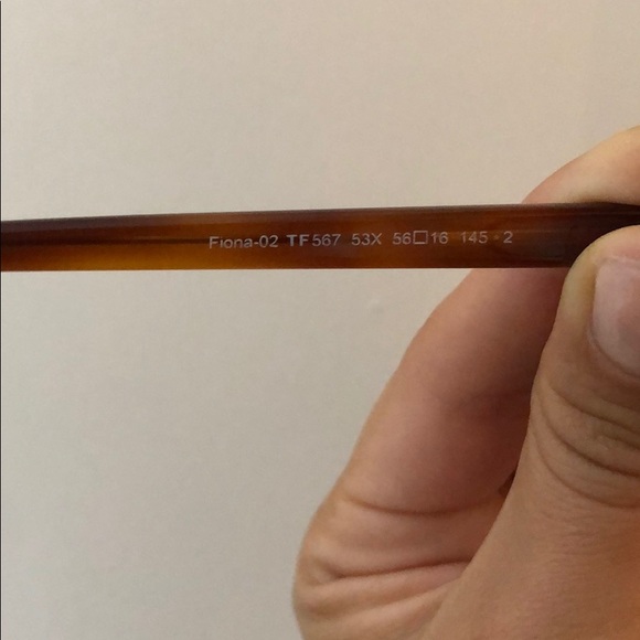 Tom Ford blue tinted unisex sunglasses - Picture 6 of 7